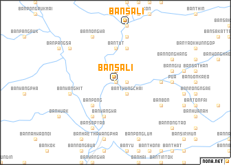 map of Ban Sali