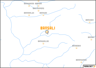 map of Ban Sali