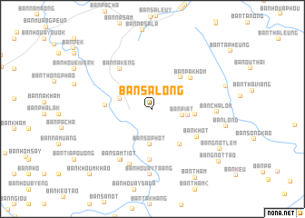 map of Ban Salong