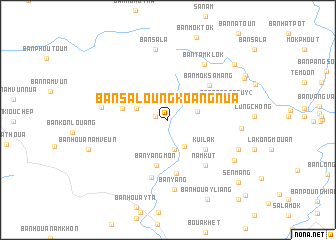 map of Ban Saloungkoang-Nua