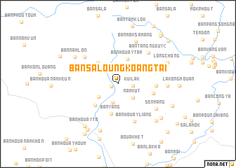 map of Ban Saloungkoang-Tai