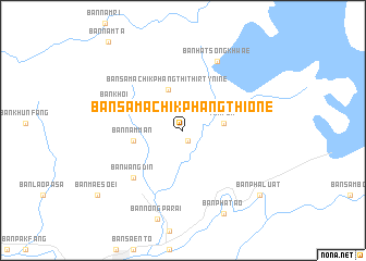 map of Ban Samachik Phang Thi One