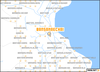 map of Ban Samae Chai