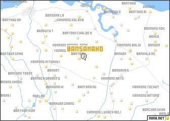 map of Ban Sama Ho