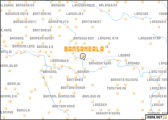 map of Ban Samèala