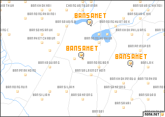 map of Ban Samet