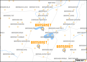 map of Ban Samet