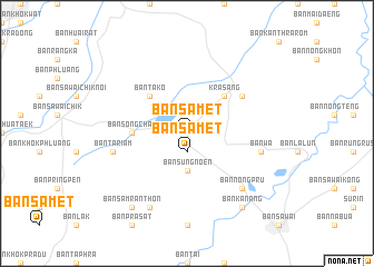 map of Ban Samet