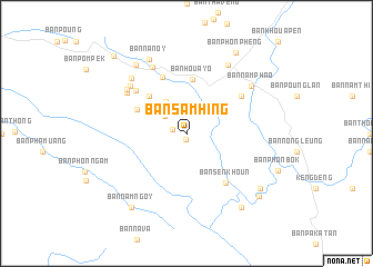 map of Ban Sam Hing