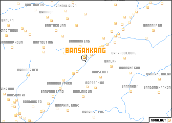 map of Ban Samkang