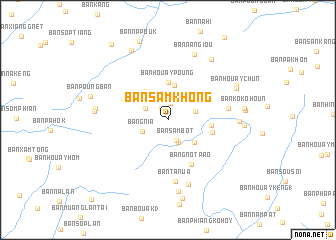 map of Ban Samkhong