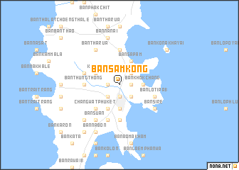 map of Ban Sam Kong