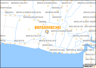 map of Ban Sammachai