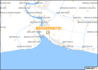 map of Ban Sam Maitri