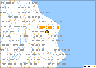 map of Ban Sammala