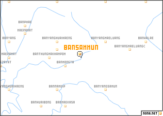 map of Ban Sam Mun