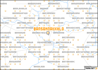 map of Ban Samnak Khlo