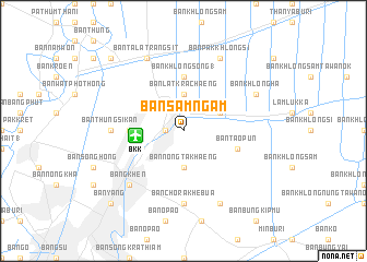 map of Ban Sam Ngam