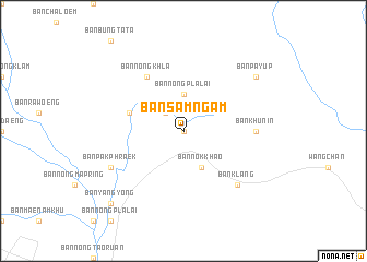 map of Ban Sam Ngam