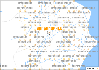 map of Ban Samo Phlu