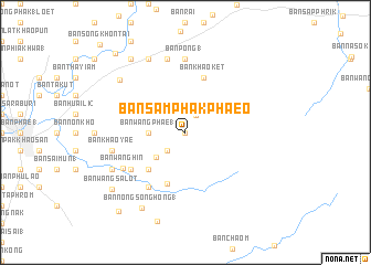 map of Ban Sam Phak Phaeo