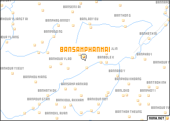 map of Ban Samphan-Mai