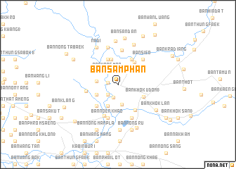 map of Ban Samphan