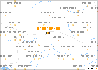 map of Ban Samphan