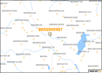map of Ban Sam Phat