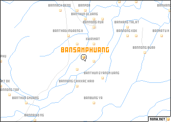 map of Ban Sam Phuang