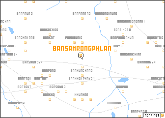 map of Ban Samrong Phlan