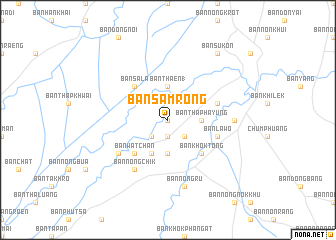 map of Ban Samrong