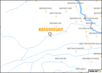 map of Ban Sam Ruan