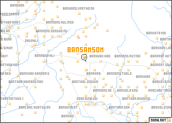 map of Ban Sam Som