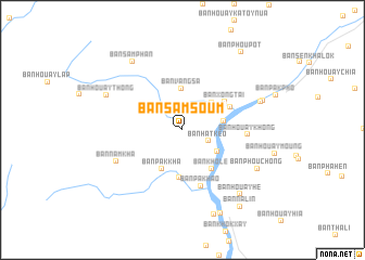 map of Ban Samsoum