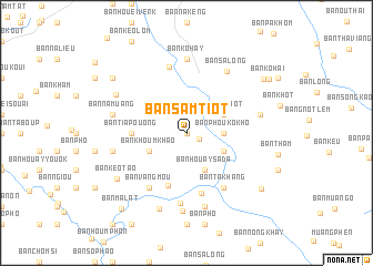 map of Ban Sam Tiot