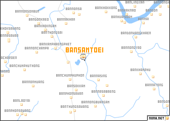 map of Ban Sam Toei