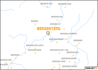 map of Ban Sam Tong