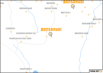 map of Ban Sam Wai