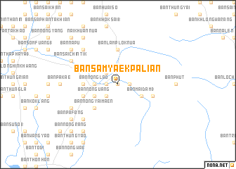 map of Ban Sam Yaek Palian