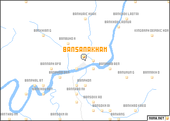 map of Ban Sanakham