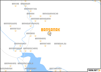 map of Ban Sanak