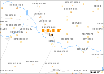 map of Ban Sanam