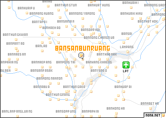 map of Ban San Bunruang