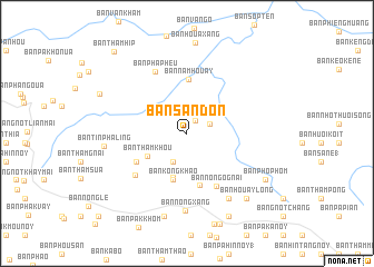 map of Ban Sandôn
