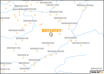 map of Ban Sanèn