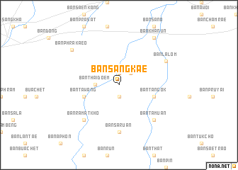 map of Ban Sangkae