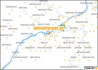 map of Ban Sangkhalôk