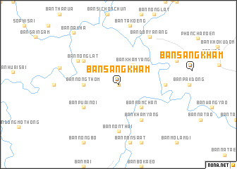 map of Ban Sang Kham