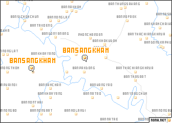 map of Ban Sang Kham